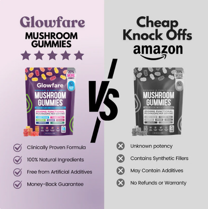 Brain boosting mushroom gummies